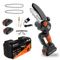 Hobuza HC-6001: 6-Inch Cordless Mini Chainsaw Kit